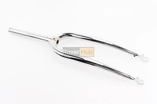 Вилка 24" с резьбой 1" (25,4мм), шток 200мм, никелированная