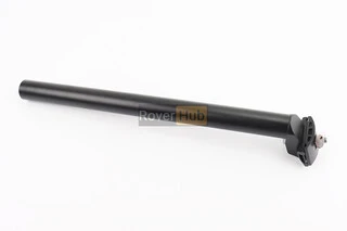 Труба сидения MTB 30,4x400мм, алюминиевая, чёрная