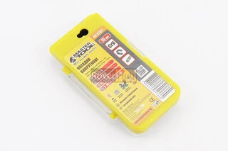 Біти викруткові 14шт 1/4" 25мм з тримачем CrV 40-0382