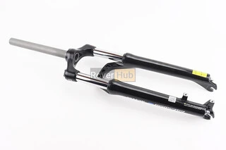 Вилка 26" амортизаційна, без різьби 1-1/8" (28,6мм), шток 260мм, з ходом 80мм, Disk-brake, пружинно-оливна, Lockout, алюмінієва,