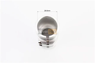 Подовжувач штока вилки 1 1/8&rdquo; (28.6 мм)х117мм, алюмінієвий, сірий HR-117