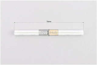 Светоотражатели на спицы 5х75мм, 12шт к-кт, серые JY-1201