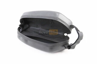 Сумка на раму (жёсткий чехол) 220х90х85мм, крепл. на липучке, влагозащитная, "карбон"