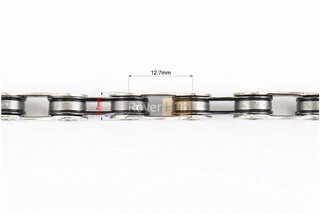 Цепь приводная 1/2х11/128х118L 11 скоростей, серебристо-чёрная X11