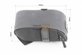 Сумка під сидіння, кріпл. на липучці, чорна