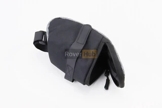 Сумка під сидіння, кріпл. на липучці, чорно-сіра