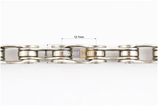 Цепь приводная 1/2х3/32х116L 8 скоростей, серебристая OCTO