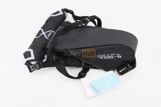 Сумка под сиденье (Bikepacking) 12L, крепл. быстросъёмное, чёрно-серая