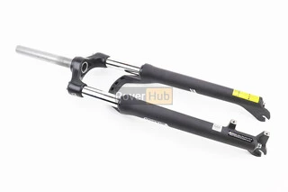 Вилка 29" амортизаційна, без різьби 1-1/8" (28,6мм), шток 215мм, з ходом 100мм, Disk-brake, пружинно-оливна, виносний Lockout,