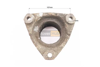 Шків 3-х пазний D-100mm (три пази під ремінь SPB) Lотв.-107mm (можливий незначний дефект фарбування, лиття)