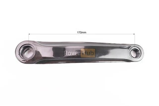 Шатун лівий "квадрат" 170мм MTB, чорний