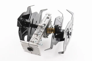 Культиватор (фреза-пластина) D-28mm, 9T, ширина захвата 240mm с металлической защитой