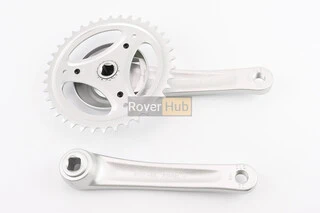 Шатуны "квадрат" 170мм, 38T (1/8") CITY, алюминиевые, серые NEXUS PRO-A38