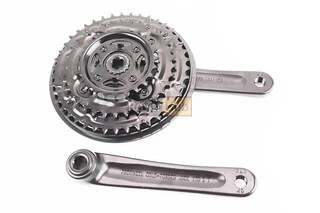 Шатуны "квадрат" 170мм, 42.34.24T MTB, алюминиевые, чёрные MA-AC49 (в упаковке)