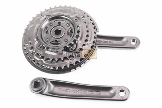 Шатуни "квадрат" 170мм, 42.34.24T MTB, алюмінієві, чорні TA-CN68