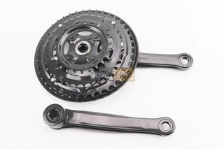 Шатуны "квадрат" 170мм, 42.34.24T MTB, чёрные BL 02 (возможны потертости)