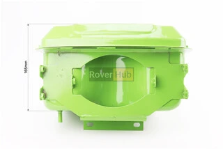 Бак паливний R190N, 275x220x165mm, потайна горловина, отвір під шланг паливний
