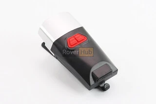 Ліхтар передній 1+7 діодів 360 lumen, Li-ion 3.7V 500mAh зарядка від USB, вологозахисний, чорно-сірий BG-C20