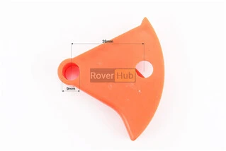 Курок ручки газа "широкий" D-9mm