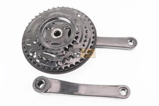 Шатуни "квадрат" 170мм, 42.34.24Т MTB, чорні NSP-3003