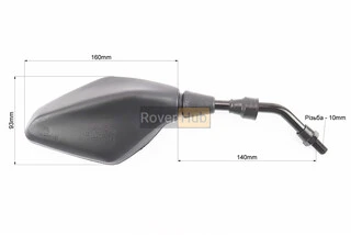 Loncin LX300-6 Зеркала черные к-кт, м10