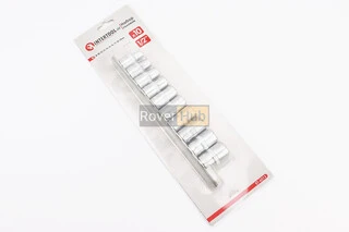 Набір головок торцевих на планці 1/2" 10шт (8/10/12/13/14/15/16/17/18/19мм) ET-6012