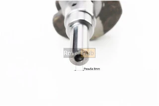 Колінвал 178F (Dшийки-36mm, H-102,4mm) під шпонку D-20mm