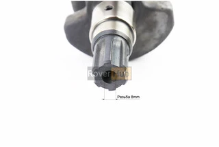 Коленвал 178FA ZUBR (Dшейки-36mm, H-104,9mm) под шлиц