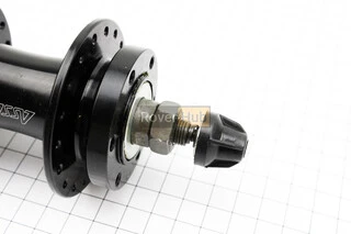 Втулка задня MTB алюмінієва 14Gx36H під вільнобіг, Disk-brake, кріпл. гайка, рожева SF-A210R