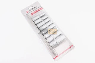 Набор головок торцевых удлиненных на планке 1/2" 8шт (10/12/13/14/15/17/19/22мм) ET-6009