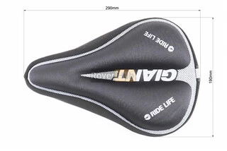 Чехол на сиденье, с мягкой поролоновой вставкой, чёрно-белый GIANT