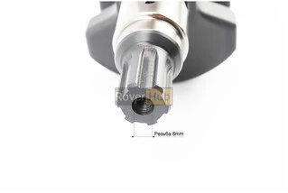 Коленвал 186FA Витязь/Кама (Dшейки-40mm, H-118mm) под шлиц