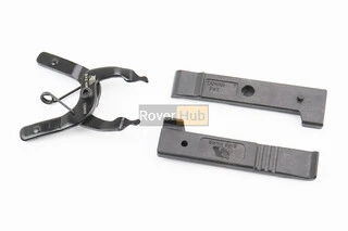 Ключ зняття та встановлення замка ланцюга+лопатки бортувальні, чорні YC-335ST