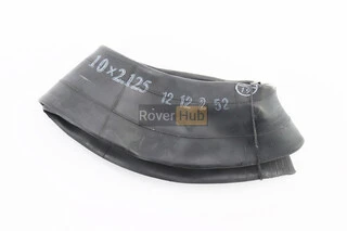 Камера 10"х2,125 з кривим ніпелем (Schrader AV)