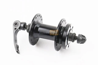 Втулка передняя MTB алюминиевая 14Gx36H, Disk-brake, крепл. эксцентрик, чёрная MS31F