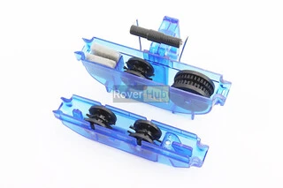 Мойка цепи с ручкой, 4 чистящих ролика, большая, синяя SBT-791