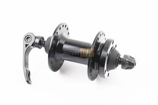 Втулка передняя MTB алюминиевая 14Gx36H, Disk-brake, крепл. эксцентрик, чёрная MS37F