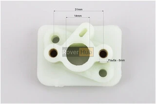 Патрубок карбюратора 1E40F-1E44F Тип 3