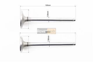 Клапан впускний (h-120; D-42; d-7,95), випускний (h-120; D-36; d-7,95) + клапанний механізм к-кт R195NM