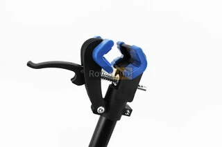 Стенд для ремонта велосипеда, складной, регулируемая высота 100-150 см, регулируемый угол наклона велосипеда, чёрный HS-X006A