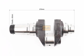 Коленвал R192N (Dболта-М12x1,5, Dшейки-52mm, H-108mm)