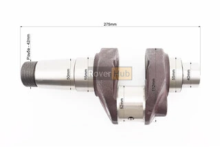 Коленвал R195NM (Dболта-М14x1,5, Dшейки-52mm, H-112mm)