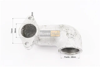 Коліно (труба) глушника R195NM