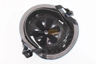 Шлем велосипедный подростковый BMX M (54-57см), 11 вент. отверстий, голубой