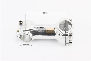 Винос керма MTB 28,6x31,8х90мм, алюмінієвий, сірий ARDIS