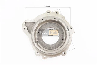 Крышка блока двигателя левая (со стороны маховика) 5отв. R190N/195NM Тип 2