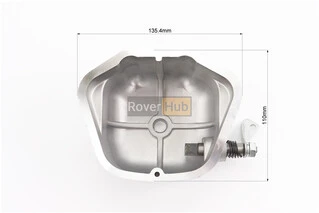 Крышка головки цилиндра (клапанов), алюминий  R190N Тип 1