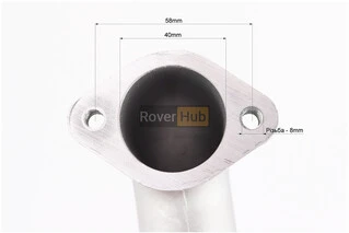 Патрубок повітряного фільтра (Г-подібний) 186F