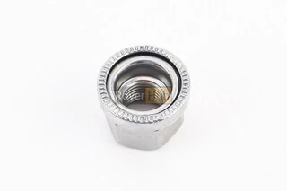 Гайка колеса FIX M9 с шайбой свободного вращения, хром