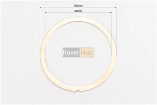 Прокладка головки циліндра 186F 86mm, (мідь)